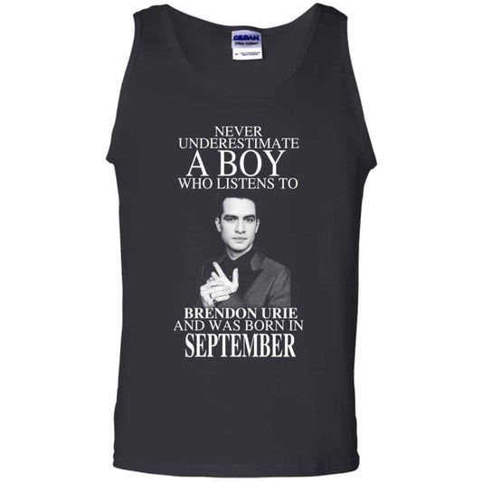 
	A Boy Who Listens To Brendon Urie And Was Born In September T-Shirts, Hoodie, Tank