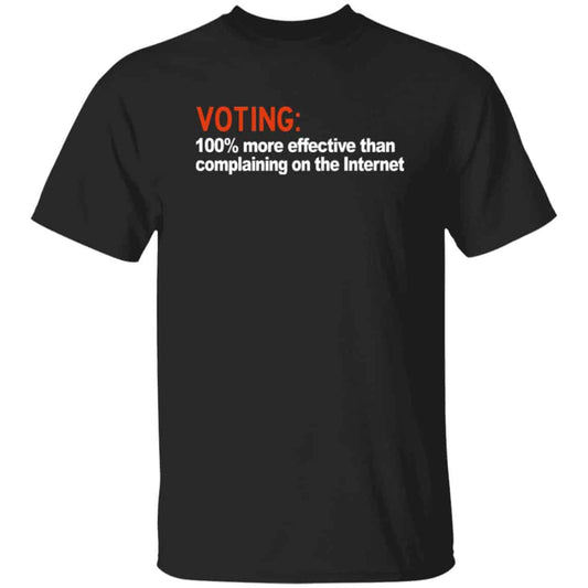 
	Voting 100% More Effective Than Complaining On The Internet Shirt, Hoodie, Tank