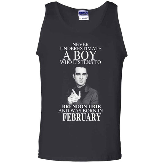 
	A Boy Who Listens To Brendon Urie And Was Born In February T-Shirts, Hoodie, Tank