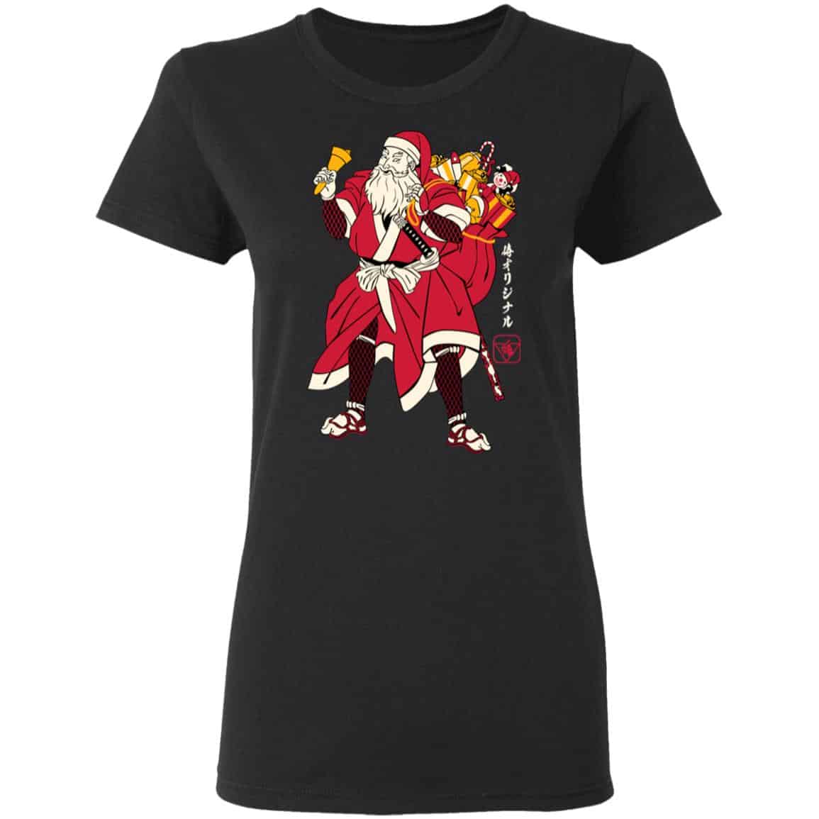 Christmas Santa Samurai Shirt, Hoodie, Tank