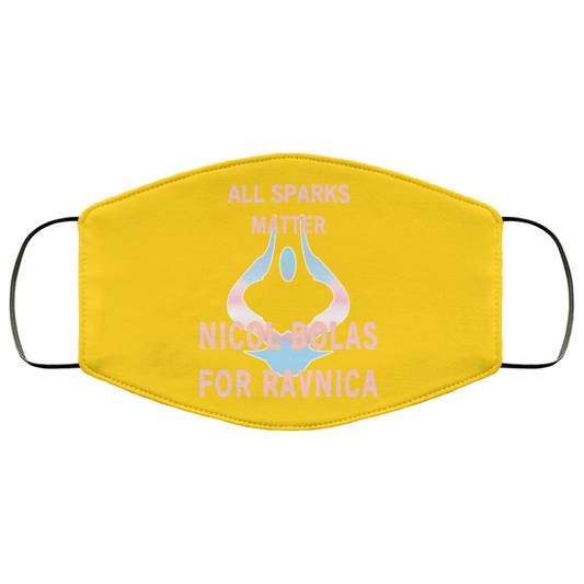 All Sparks Matter Nicol Bolas For Ravnica Face Mask