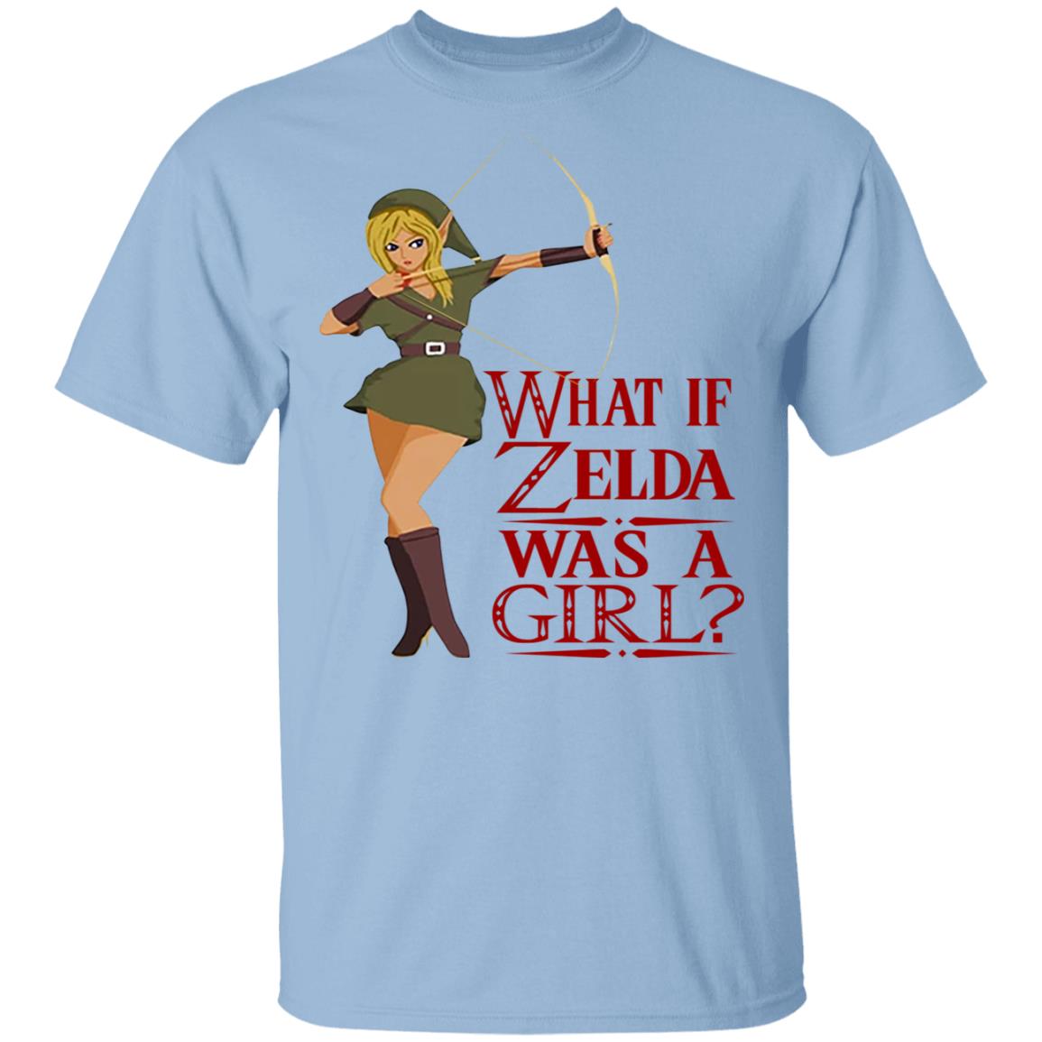 What If Zelda Was A Girl Shirt, Hoodie, Tank