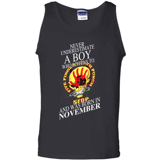 A Boy Who Listens To Five Finger Death Punch And Was Born In November T-Shirts, Hoodie, Tank