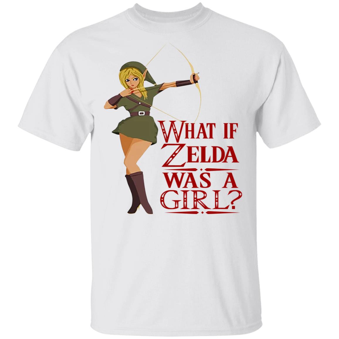 What If Zelda Was A Girl Shirt, Hoodie, Tank