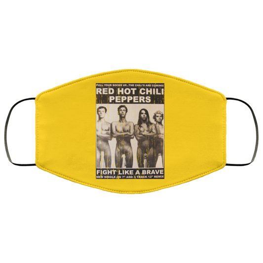 Red Hot Chili Peppers Fight Like A Brave Face Mask