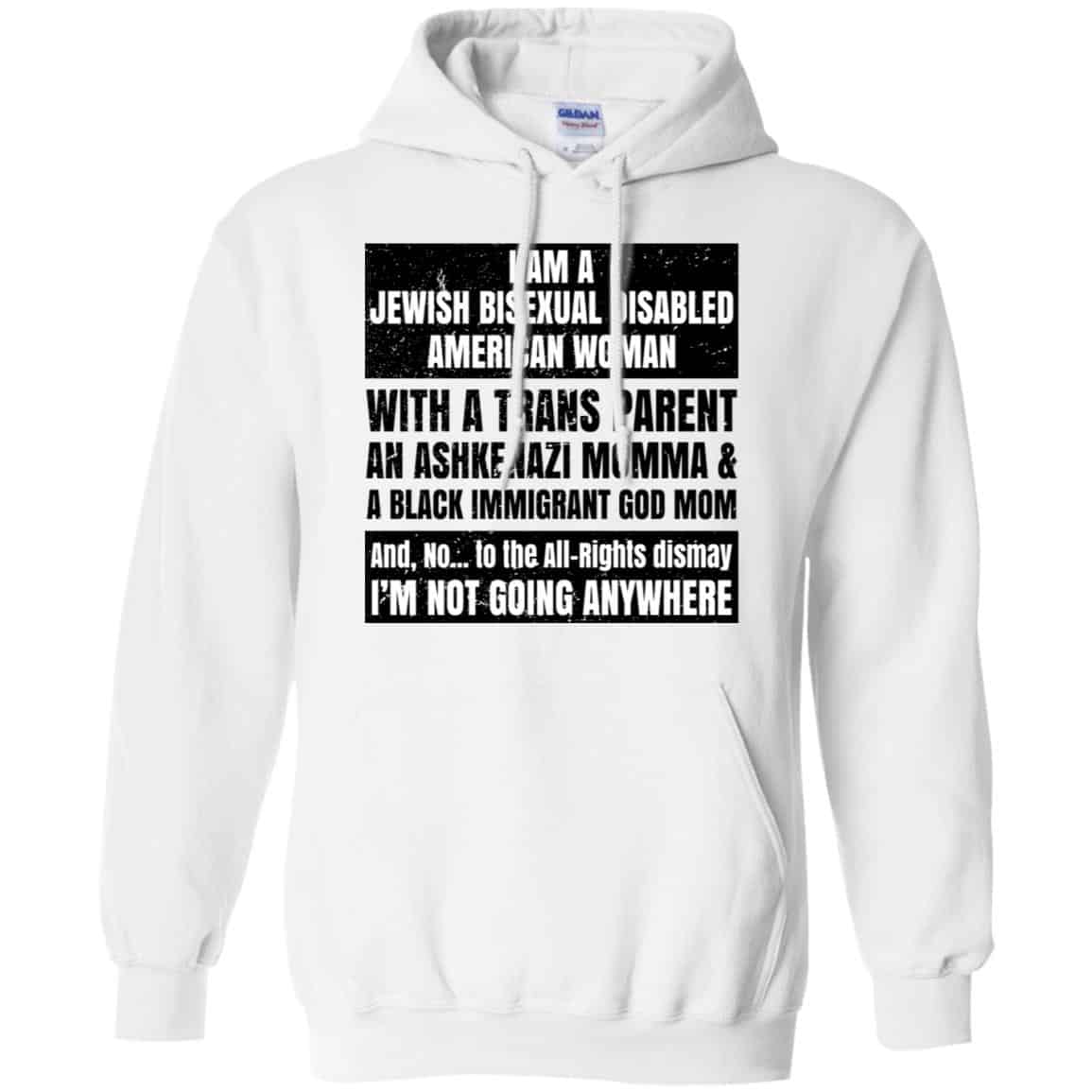 I Am A Jewish Bisexual Disabled American Woman T-Shirts, Hoodie, Tank