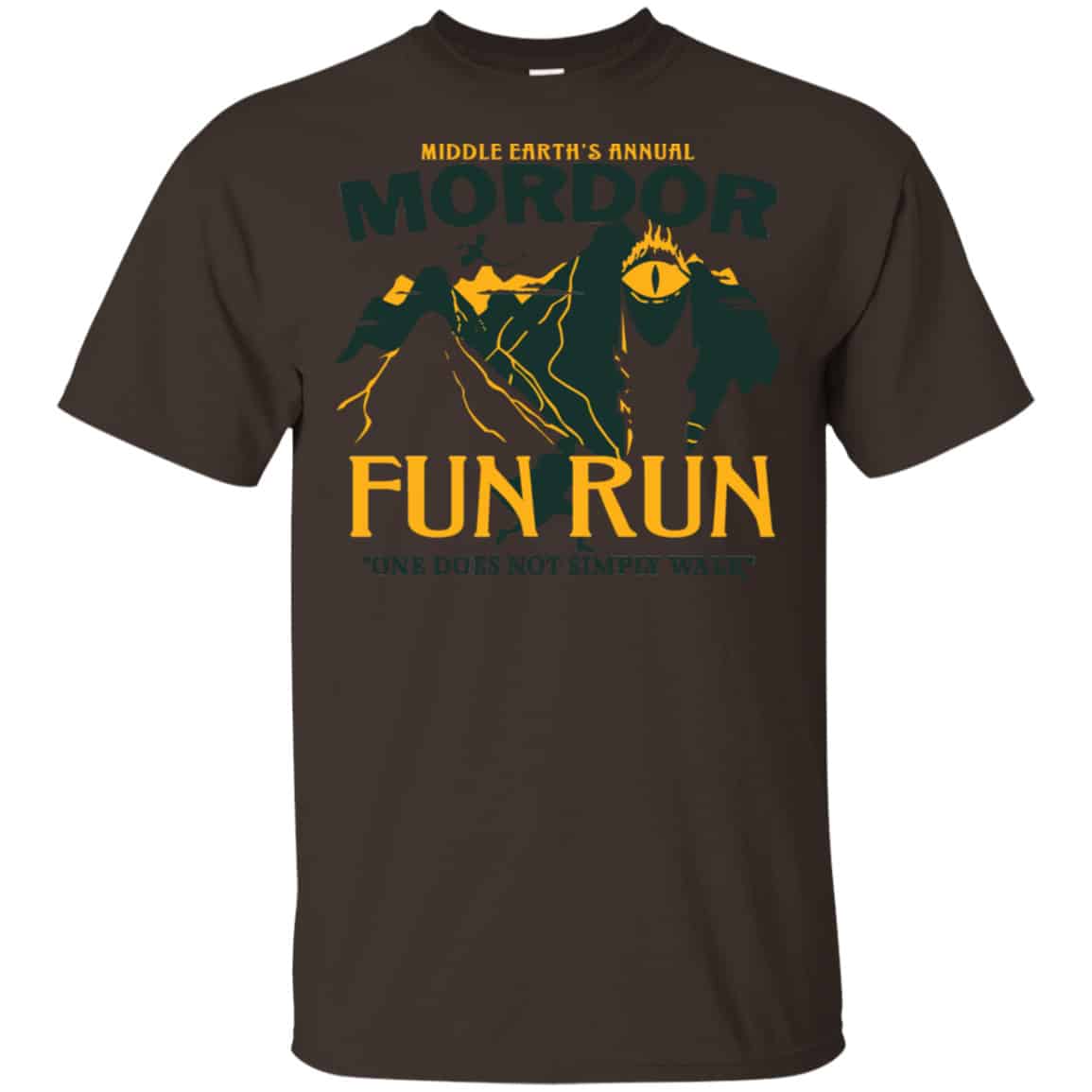 Mordor Fun Run One Dose Not Simply Walk Shirt, Hoodie, Tank