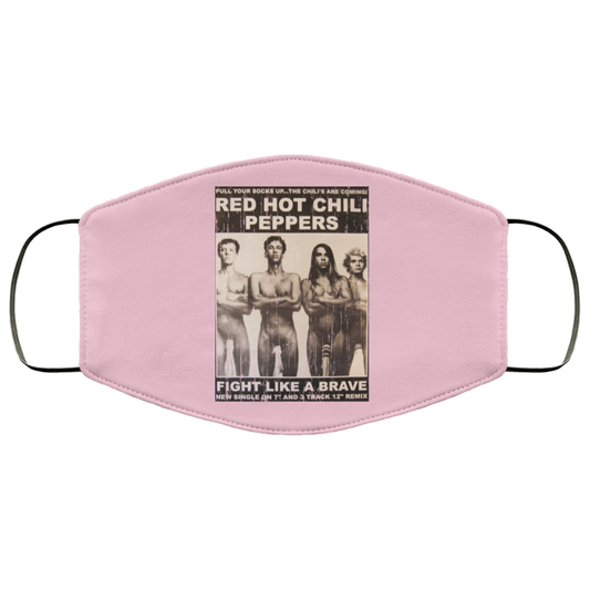 
	Red Hot Chili Peppers Fight Like A Brave Face Mask