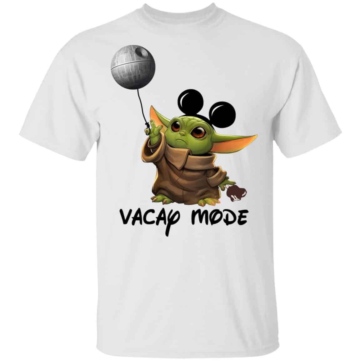 Baby Yoda Mickey mouse Vacay Mode Shirt, Hoodie, Tank
