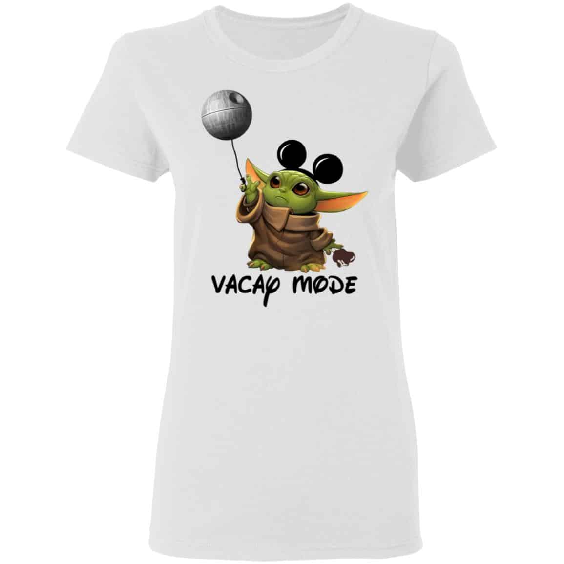 Baby Yoda Mickey mouse Vacay Mode Shirt, Hoodie, Tank
