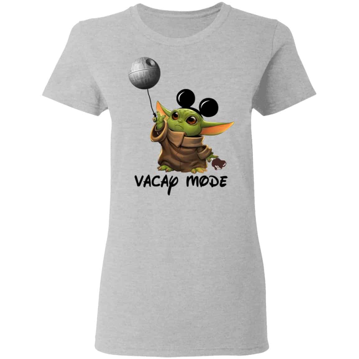 Baby Yoda Mickey mouse Vacay Mode Shirt, Hoodie, Tank