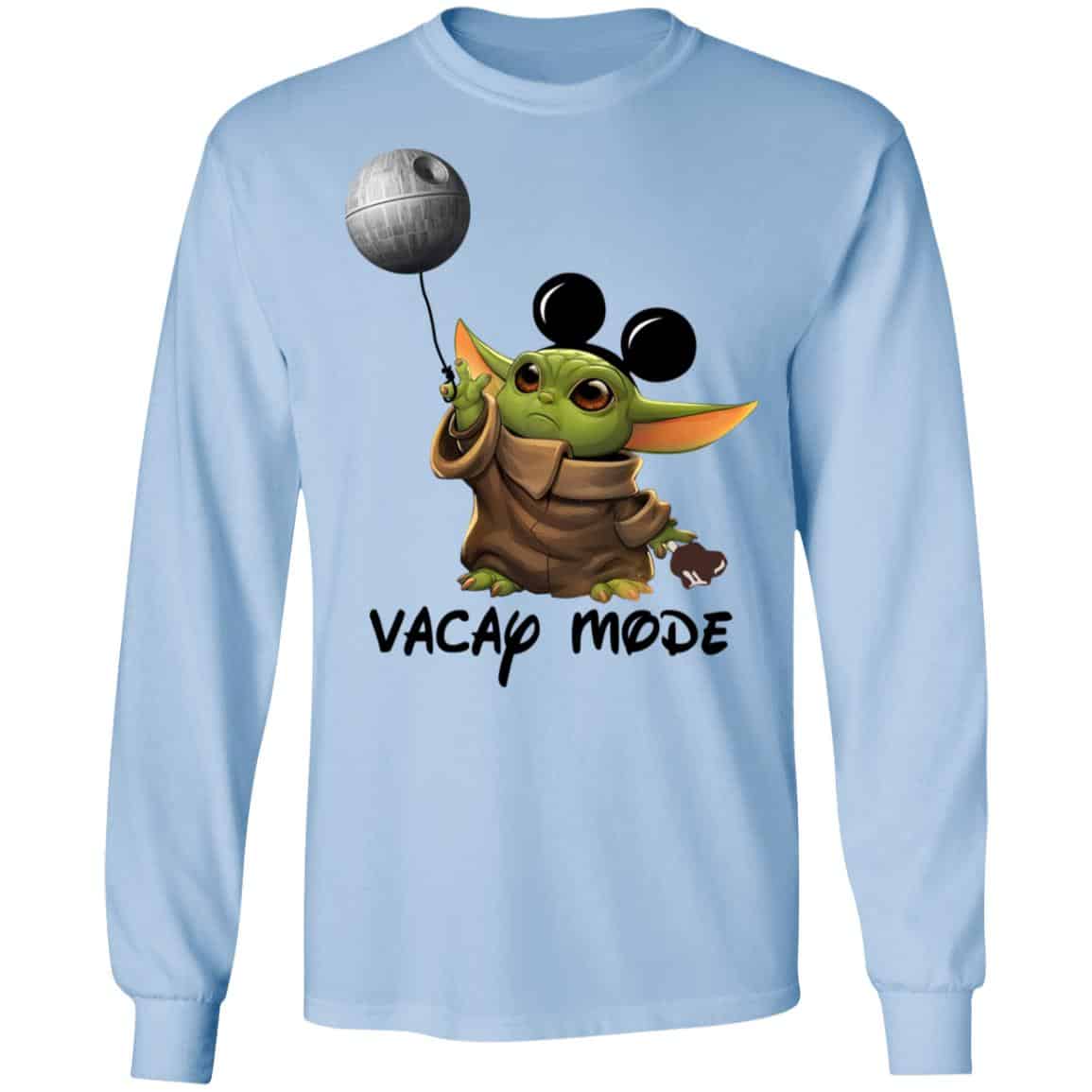 Baby Yoda Mickey mouse Vacay Mode Shirt, Hoodie, Tank