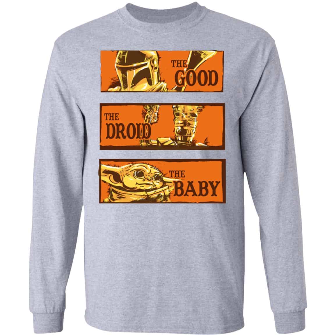 Baby Yoda Star Wars The Good The Droid The Baby Shirt, Hoodie, Tank