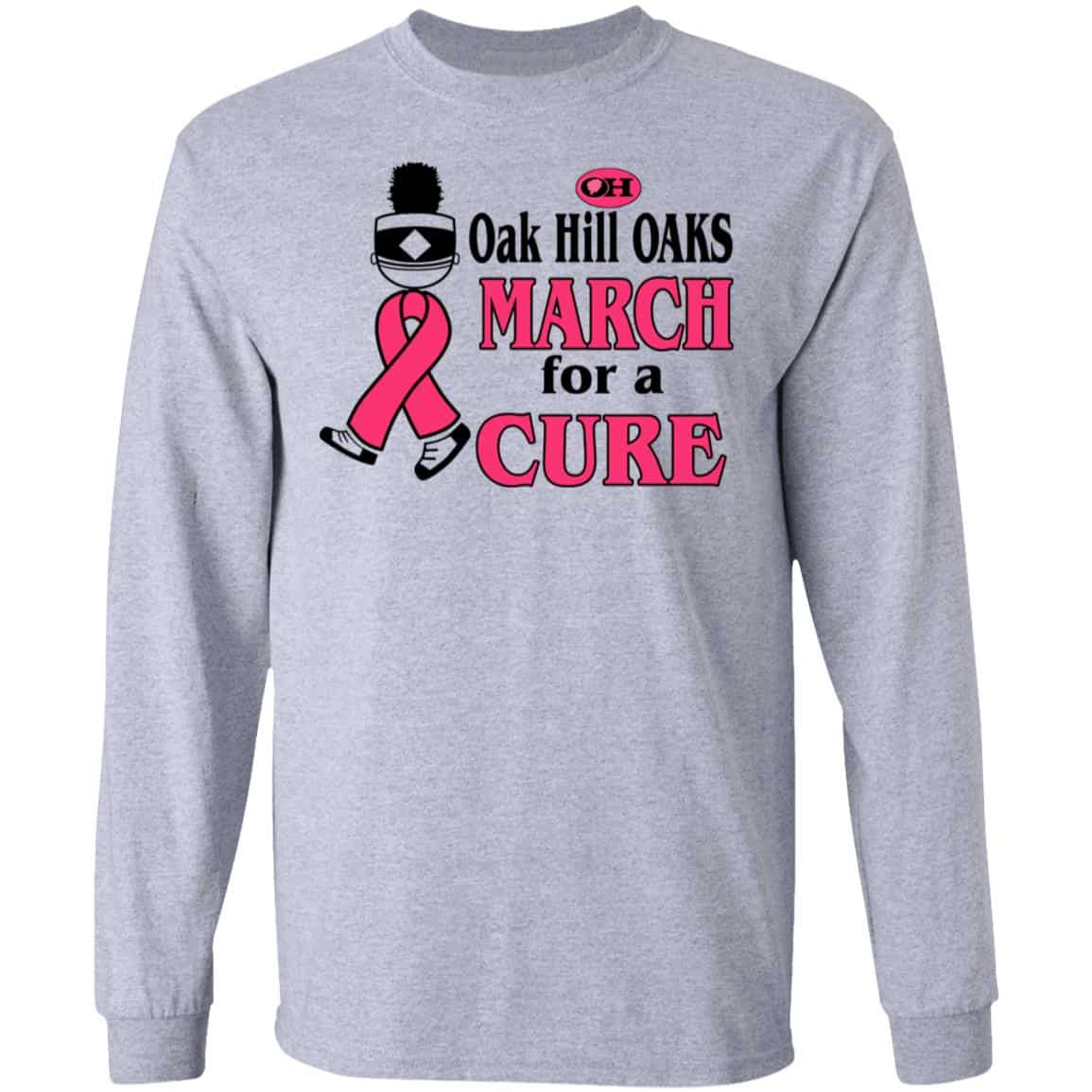 Oak Hill Oaks March For A Cure Shirt, Hoodie, Tank