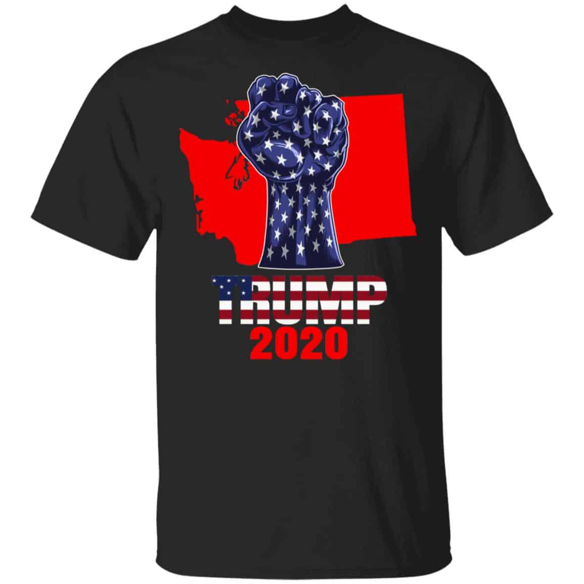 Washington For President Donald Trump 2020 Election Us Flag Shirt, Hoodie, Tank
