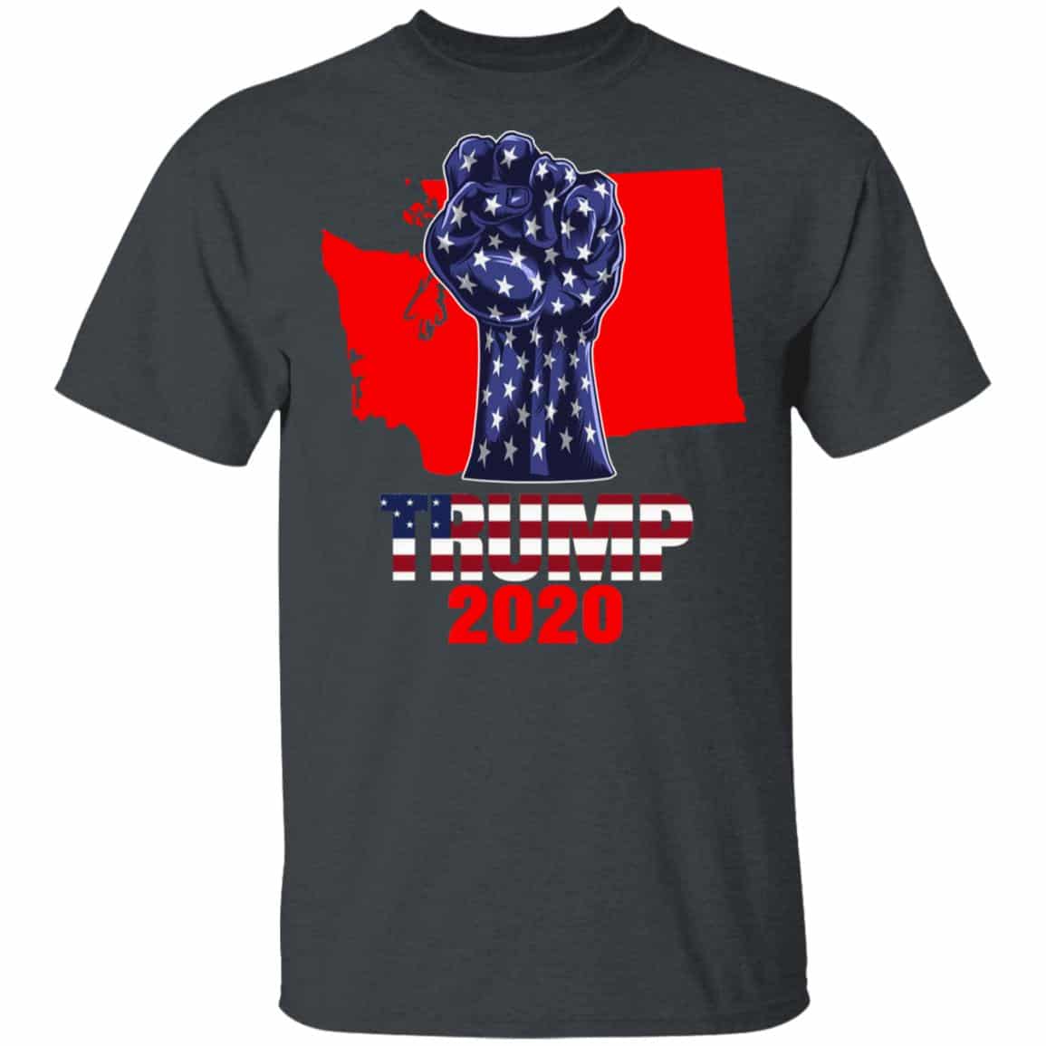 Washington For President Donald Trump 2020 Election Us Flag Shirt, Hoodie, Tank