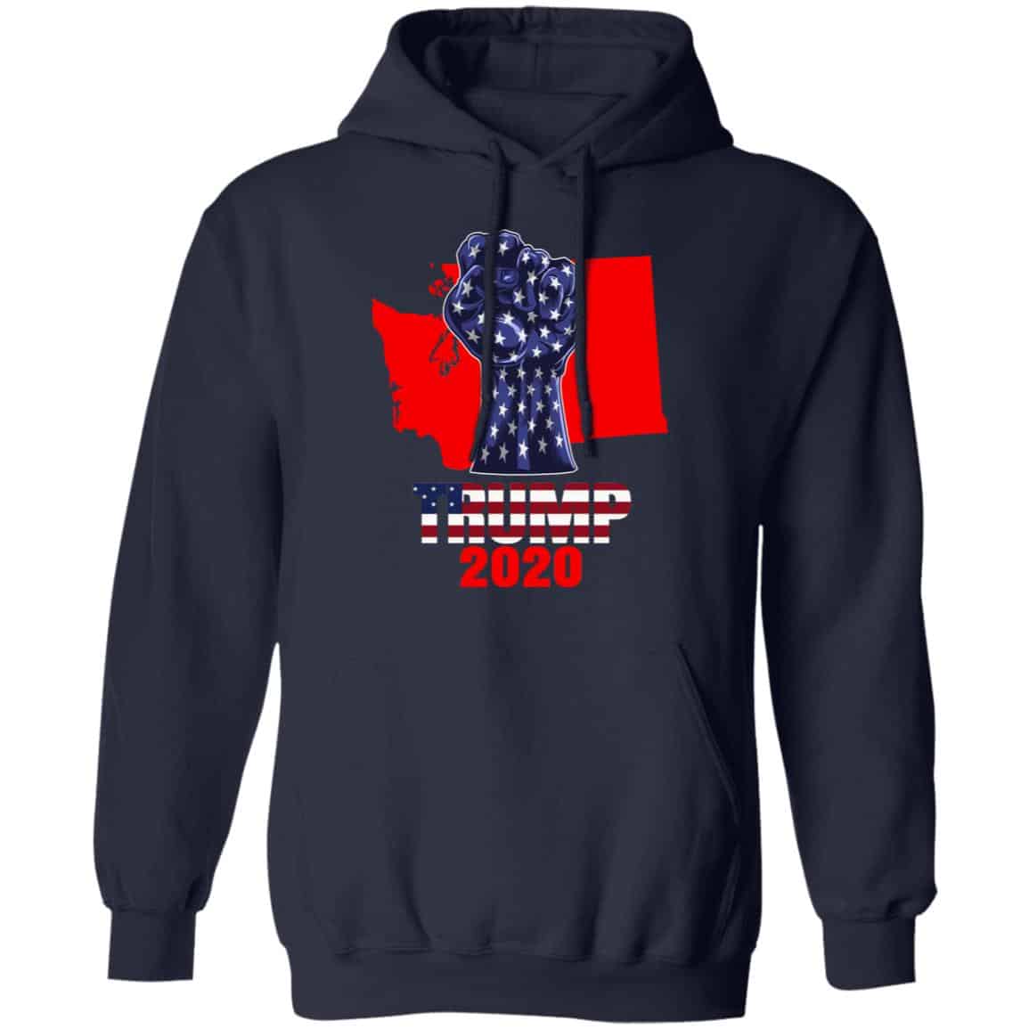 Washington For President Donald Trump 2020 Election Us Flag Shirt, Hoodie, Tank