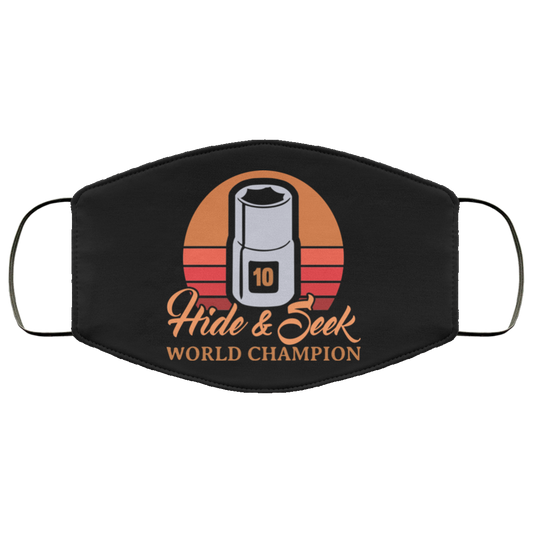 Hide & Seek World Champion Face Mask