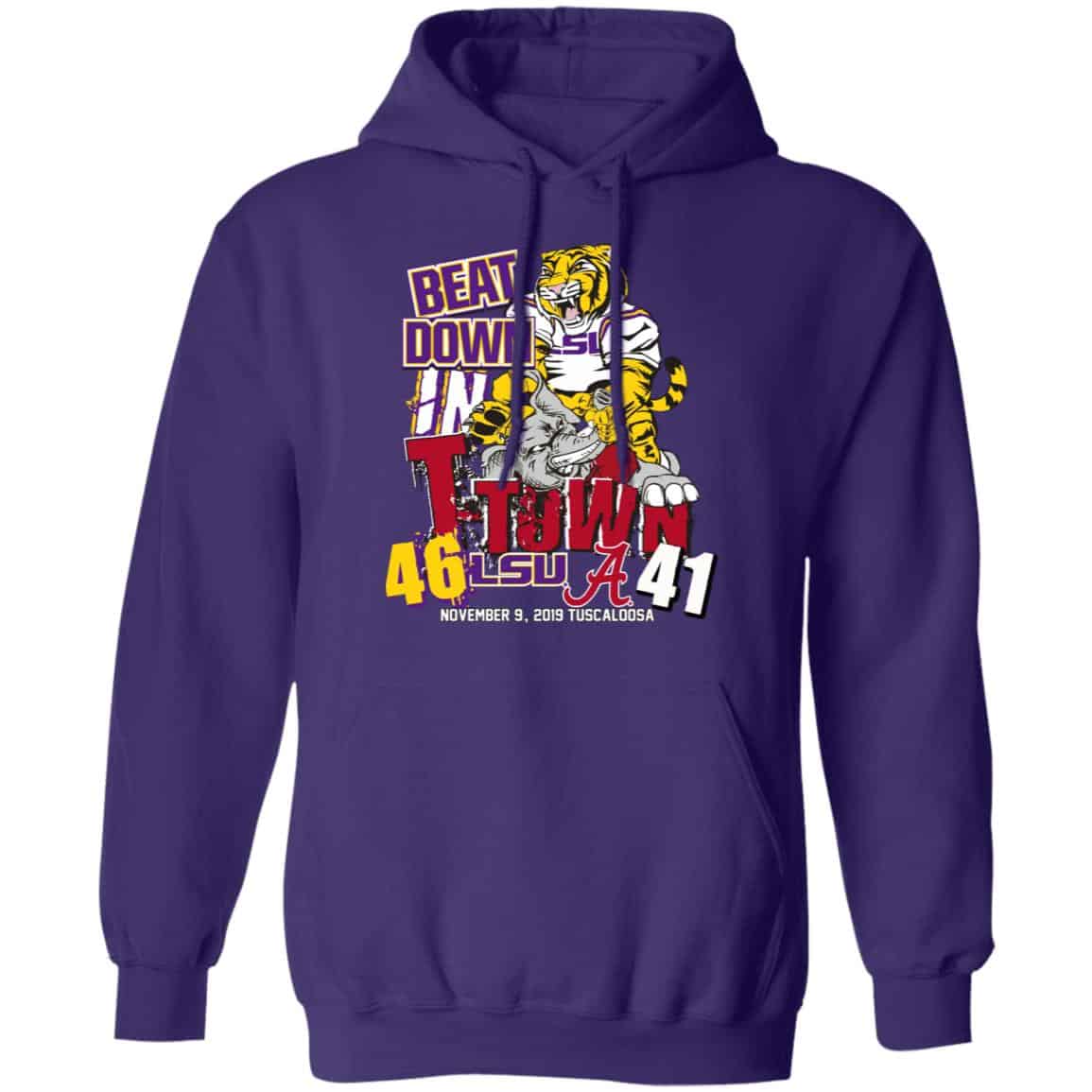 Lsu Tigers 46 Alabama 41 Beat Down In T-town Shirt, Hoodie, Tank