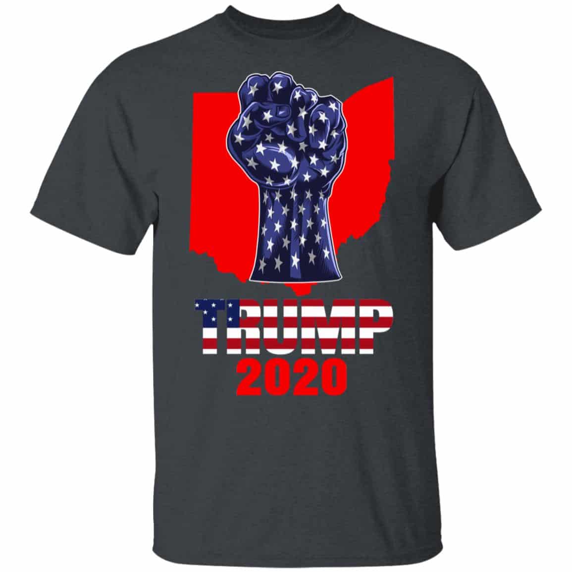 Ohio For President Donald Trump 2020 Election Us Flag Shirt, Hoodie, Tank