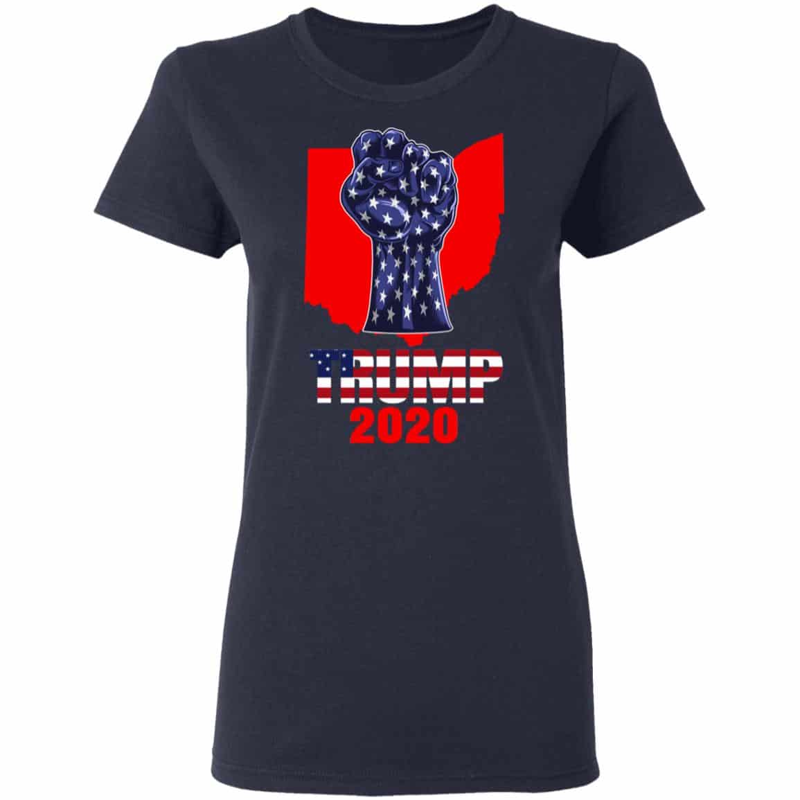 Ohio For President Donald Trump 2020 Election Us Flag Shirt, Hoodie, Tank