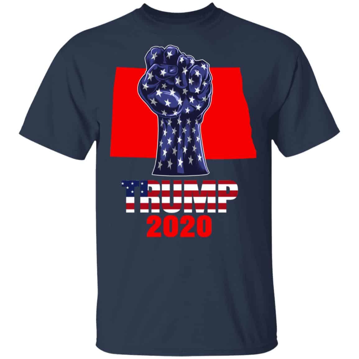 North Dakota 4 President Donald Trump 2020 Election Us Flag Shirt, Hoodie, Tank