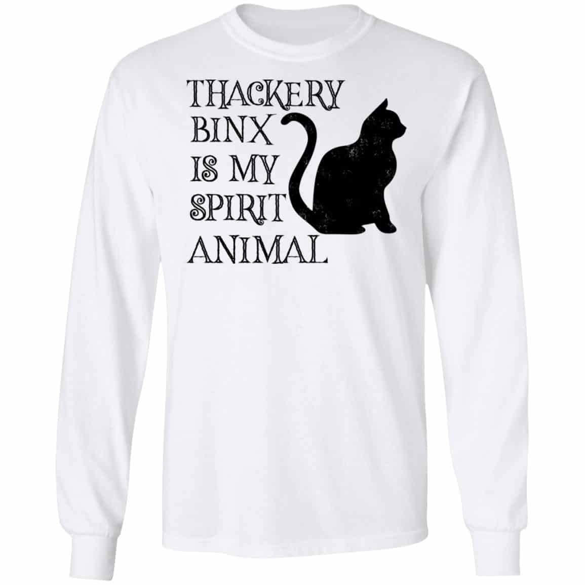 Hocus Pocus Thackery Binx Is My Spirit Animal Halloween Shirt, Hoodie, Tank