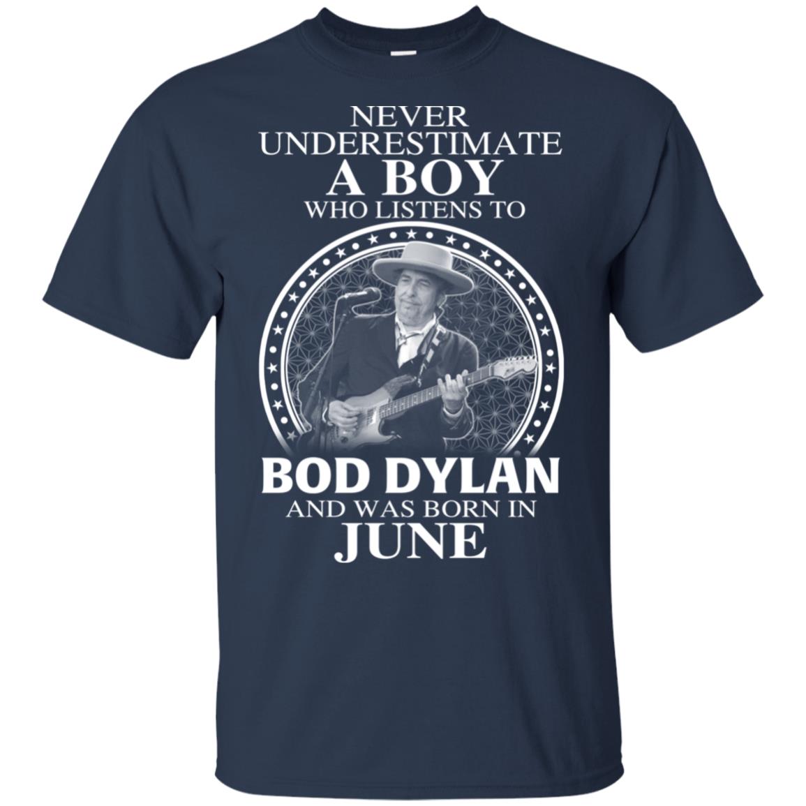 A Boy Who Listens To Bob Dylan And Was Born In June T-Shirts, Hoodie, Tank
