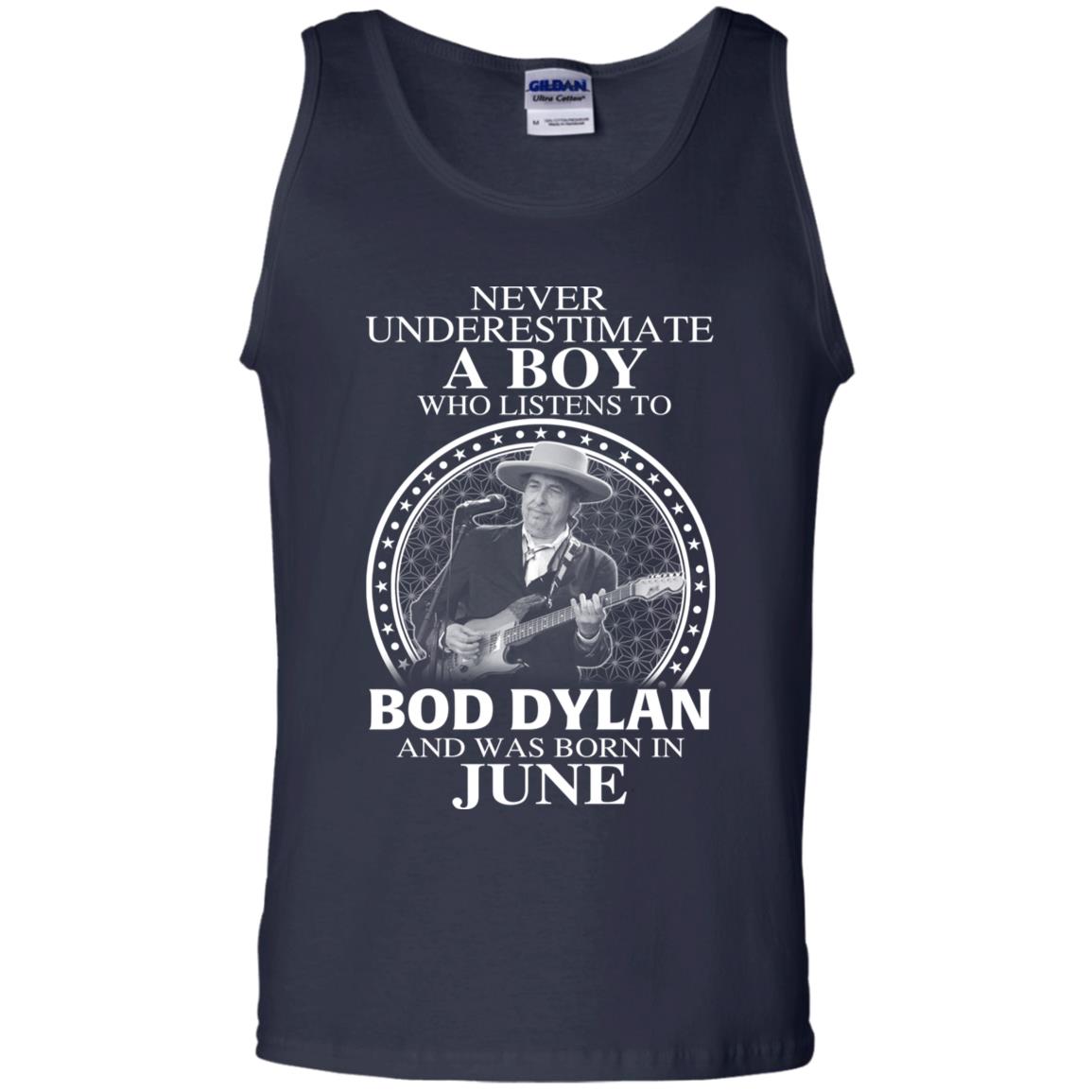 A Boy Who Listens To Bob Dylan And Was Born In June T-Shirts, Hoodie, Tank