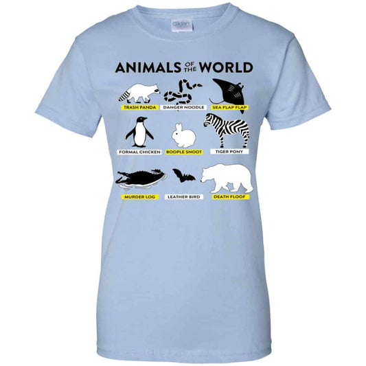 
	Animals Of The World Shirt, Hoodie, Tank