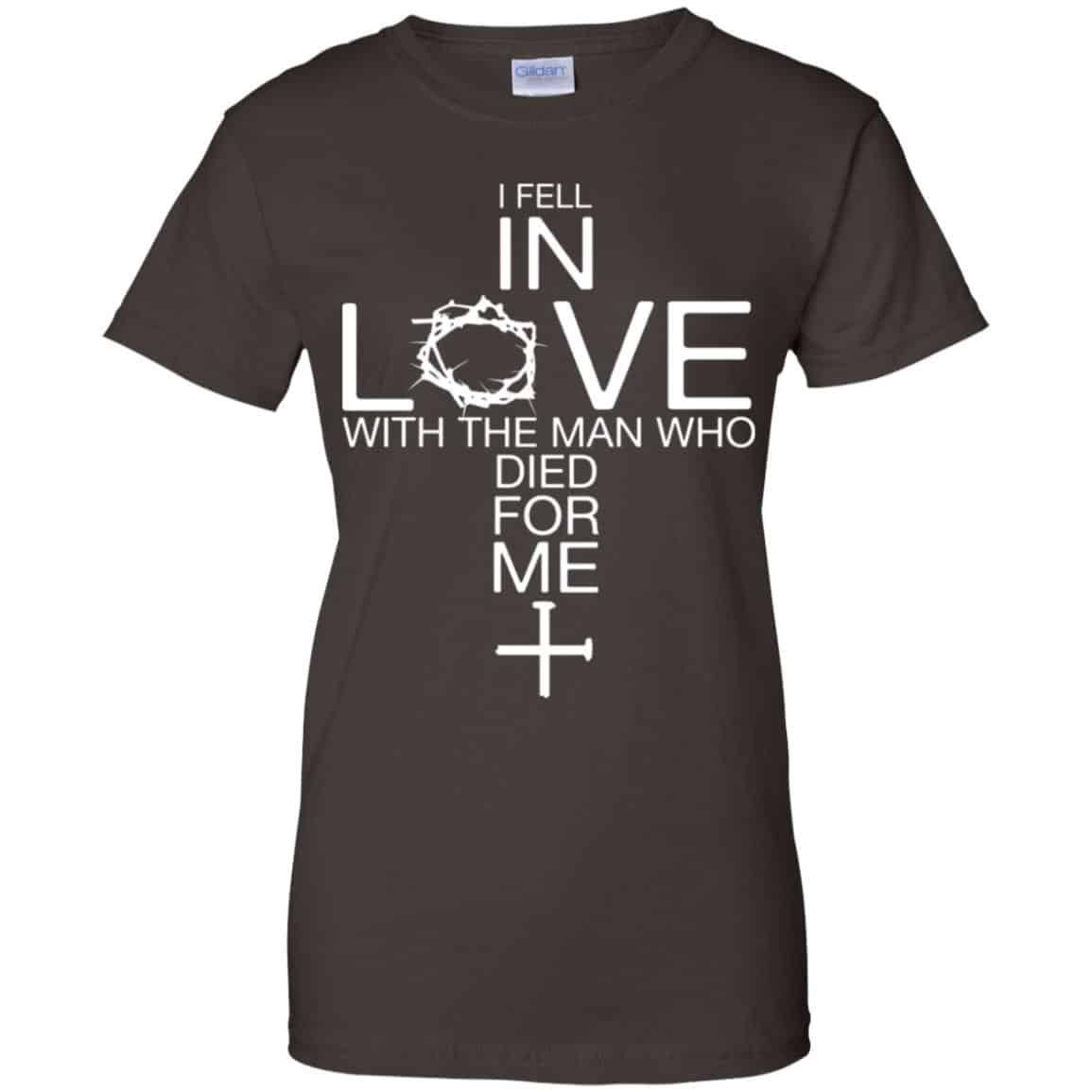 I Fell In Love With The Man Who Died For Me Shirt, Hoodie, Tank