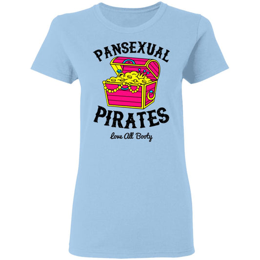 Pansexual Pirates Love All Booty Shirt, Hoodie, Tank