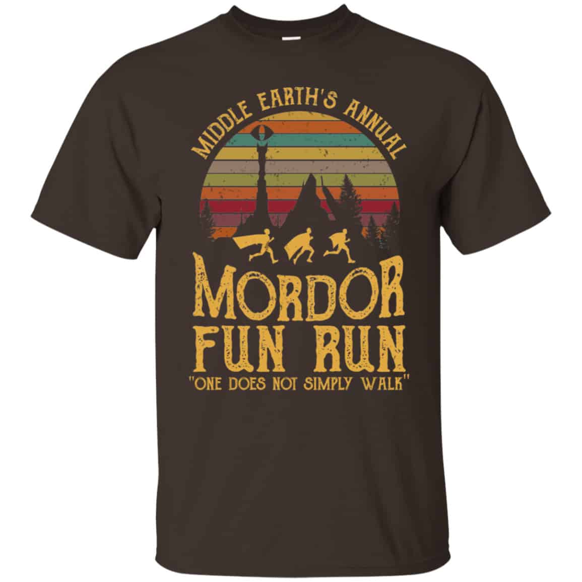 Middle Earth’s Annual Mordor Fun Run One Does Not Simply Walk Shirt, Hoodie, Tank