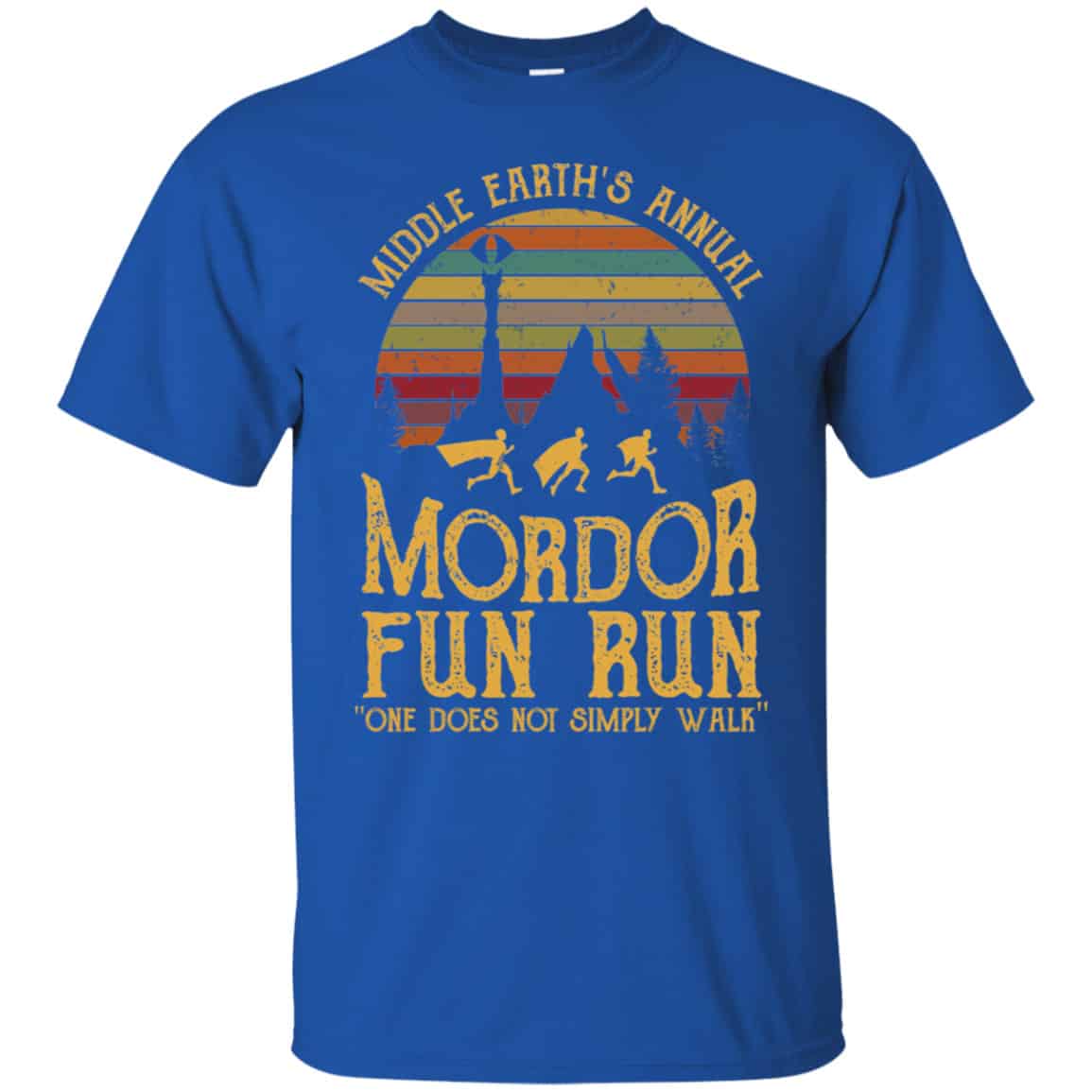 Middle Earth’s Annual Mordor Fun Run One Does Not Simply Walk Shirt, Hoodie, Tank