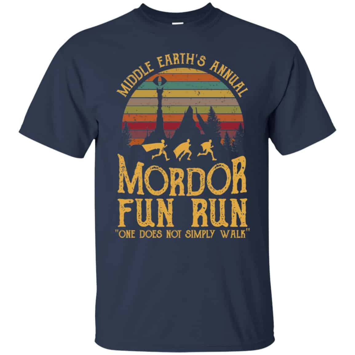 Middle Earth’s Annual Mordor Fun Run One Does Not Simply Walk Shirt, Hoodie, Tank