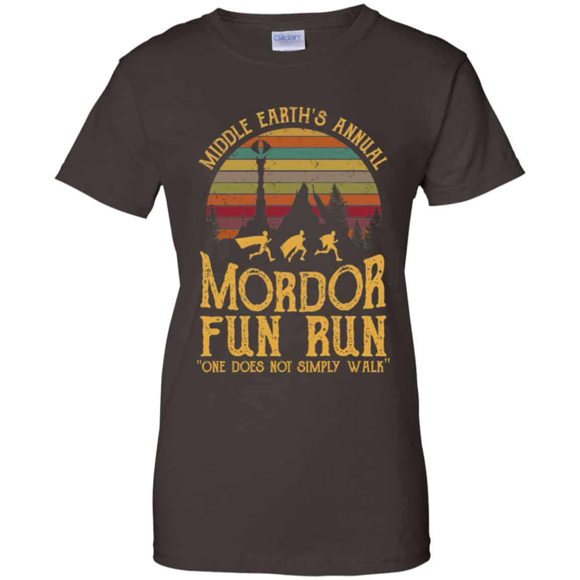 Middle Earth’s Annual Mordor Fun Run One Does Not Simply Walk Shirt, Hoodie, Tank