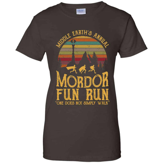 Middle Earth’s Annual Mordor Fun Run One Does Not Simply Walk Shirt, Hoodie, Tank