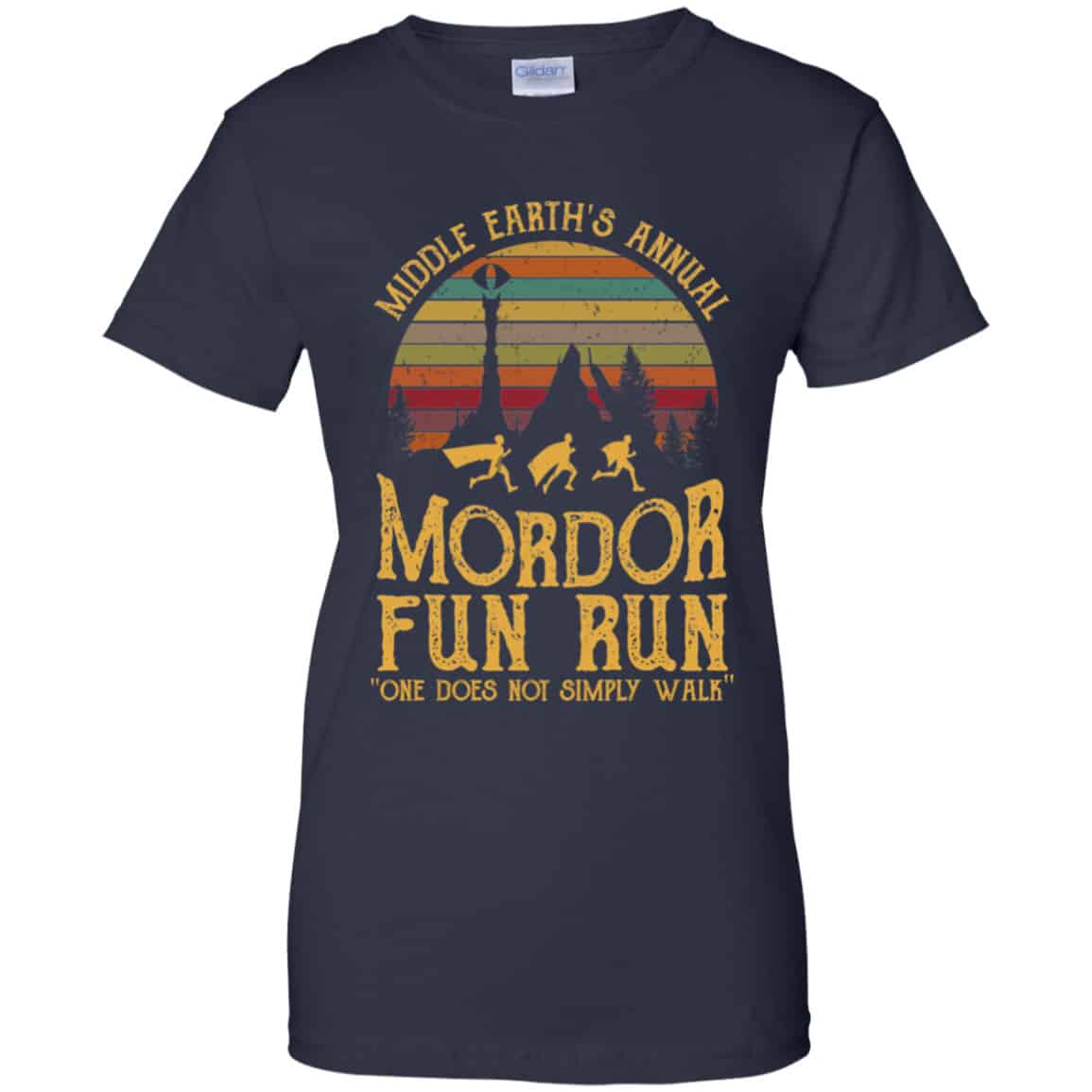 Middle Earth’s Annual Mordor Fun Run One Does Not Simply Walk Shirt, Hoodie, Tank
