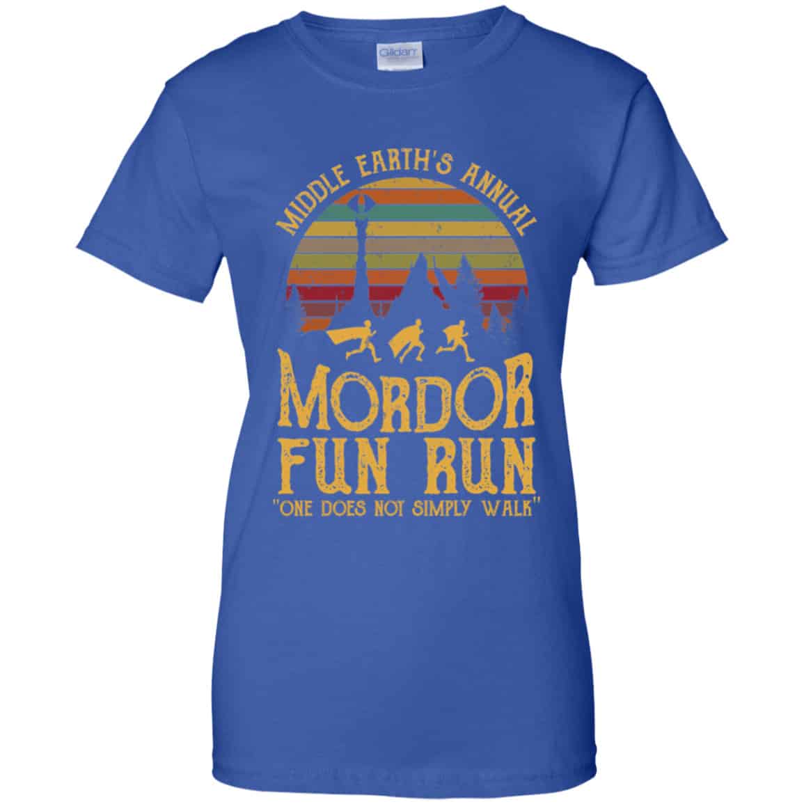 Middle Earth’s Annual Mordor Fun Run One Does Not Simply Walk Shirt, Hoodie, Tank