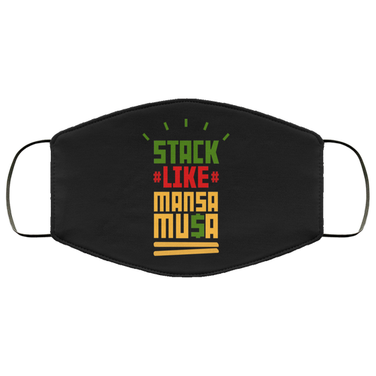 Stack Like Mansa Musa Face Mask