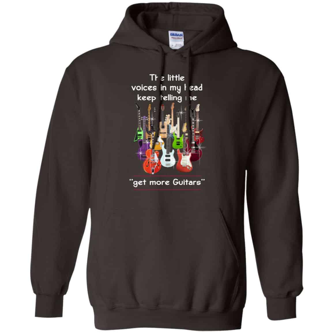 The Little Voices In My Head Keep Telling Me Get More Guitars T-Shirts, Hoodie, Tank