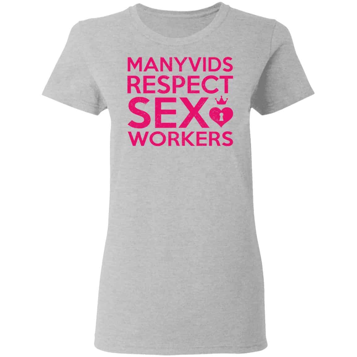 Manyvids Respect Sex Workers Shirt, Hoodie, Tank