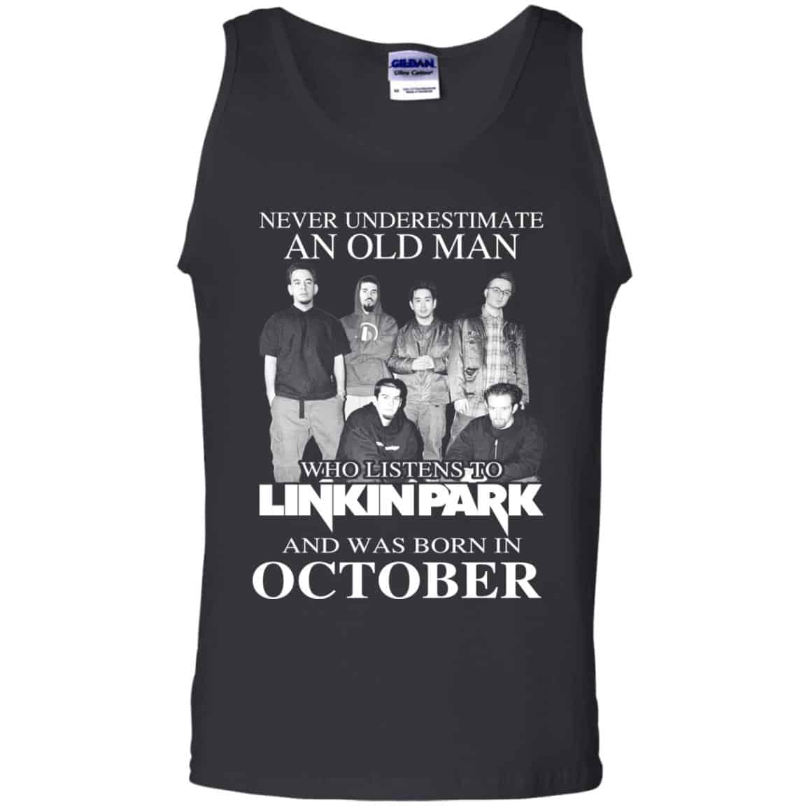 
	An Old Man Who Listens To Linkin Park And Was Born In October T-Shirts, Hoodie, Tank