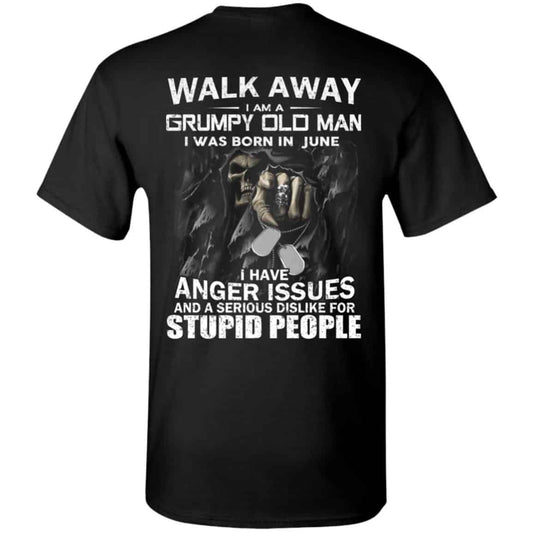 I Am A Grumpy Old Man I Was Born In June Shirt, Hoodie, Tank