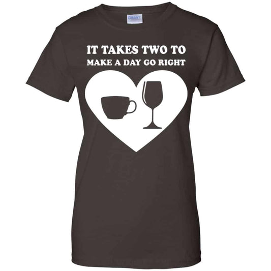 It Takes Two To Make A Day Go Right Shirt, Hoodie, Tank