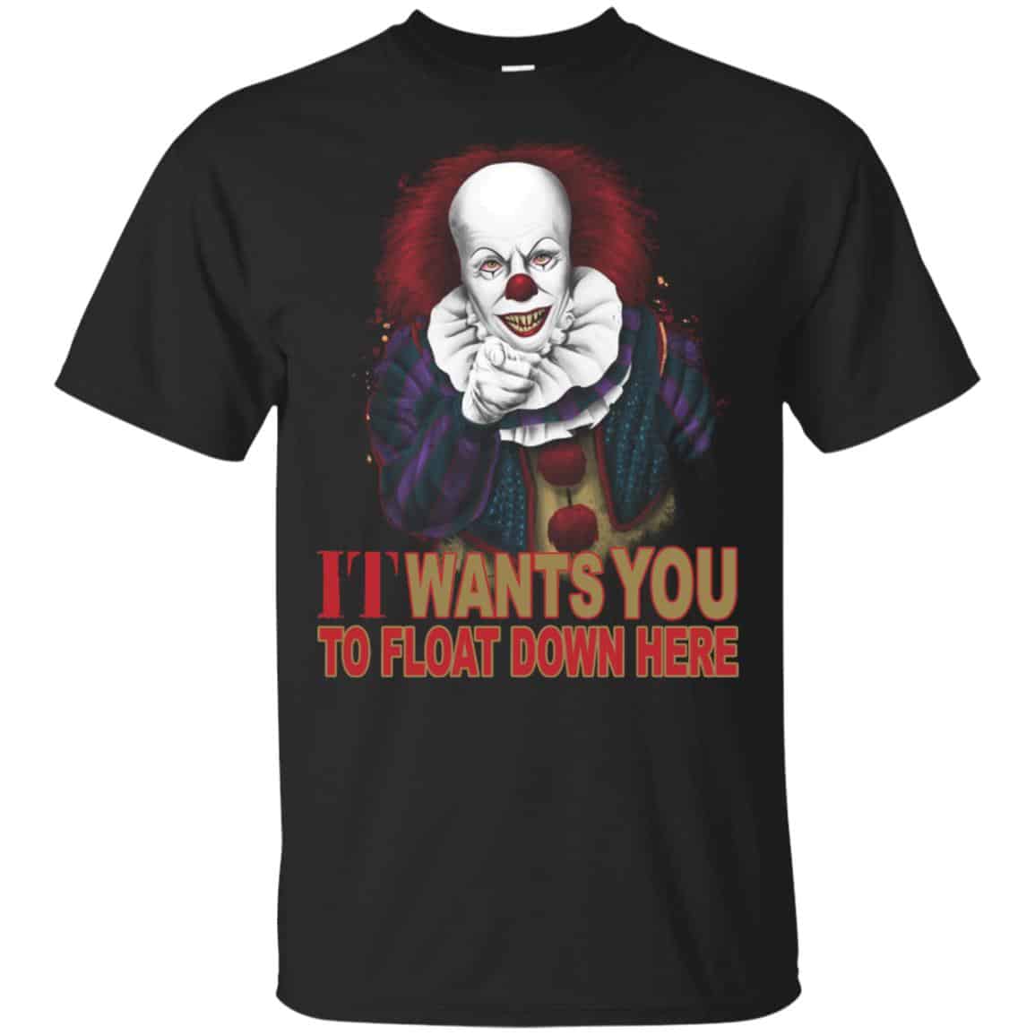 It Wants You To Float Down Here Shirt, Hoodie, Tank