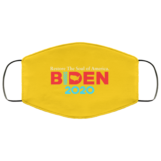
	Biden Harris 2020 Restore The Soul Of America Face Mask