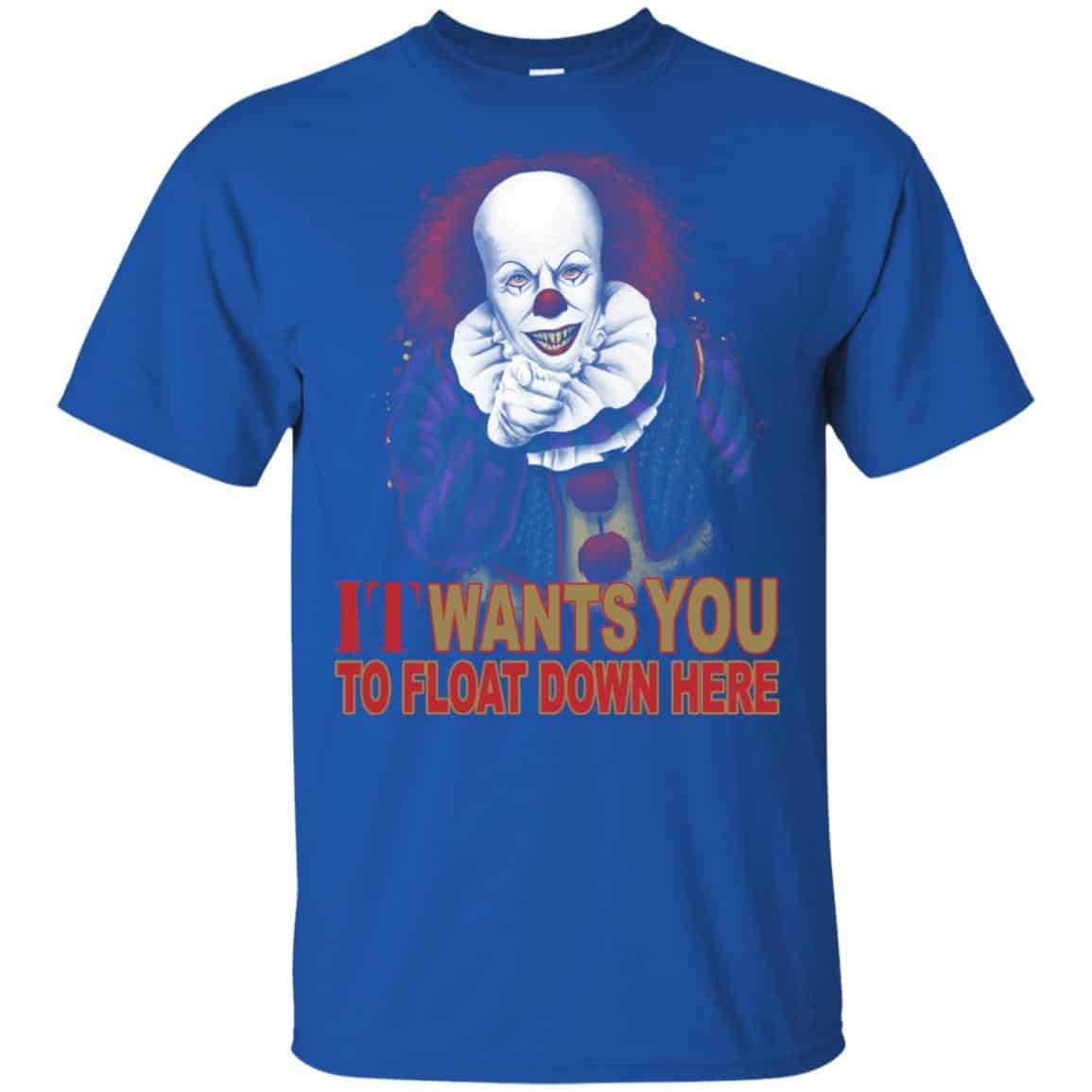 It Wants You To Float Down Here Shirt, Hoodie, Tank