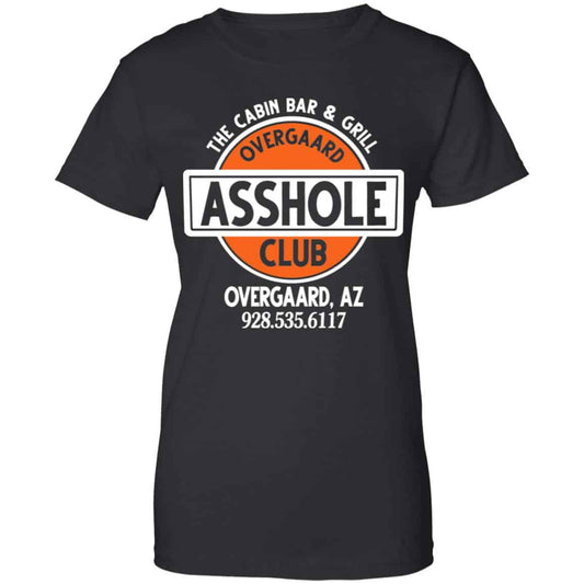 
	The Cabin Bar & Grill Overgaard Asshole Club Shirt, Hoodie, Tank