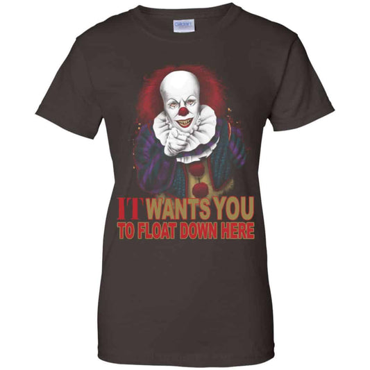 It Wants You To Float Down Here Shirt, Hoodie, Tank
